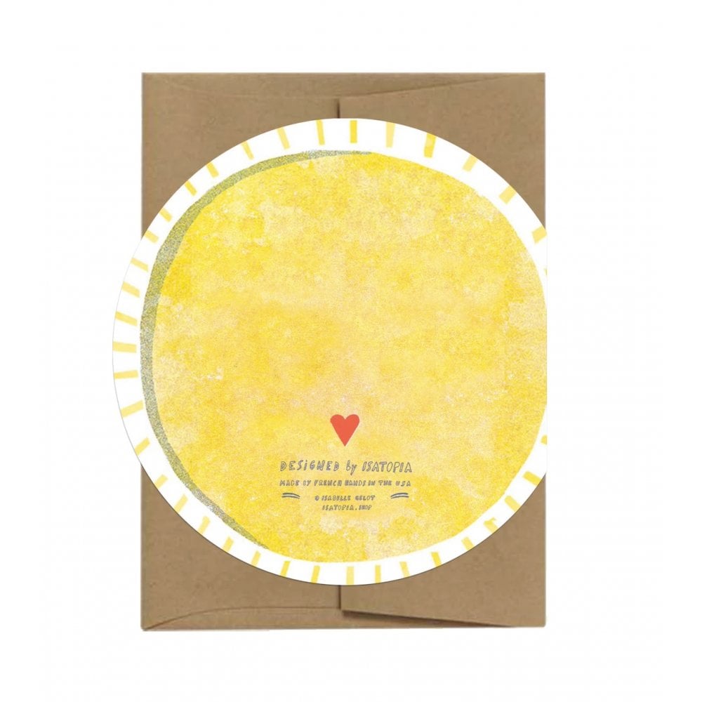 SOLEIL SUN - DIE CUT CARD