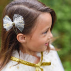 TUTU BOW HAIR CLIP - STARS