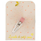 TUTU BOW HAIR CLIP - PALE PINK