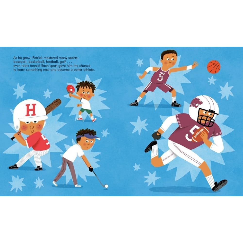 LITTLE PEOPLE BIG DREAMS BOOK - PATRICK MAHOMES (4-7 YEARS)