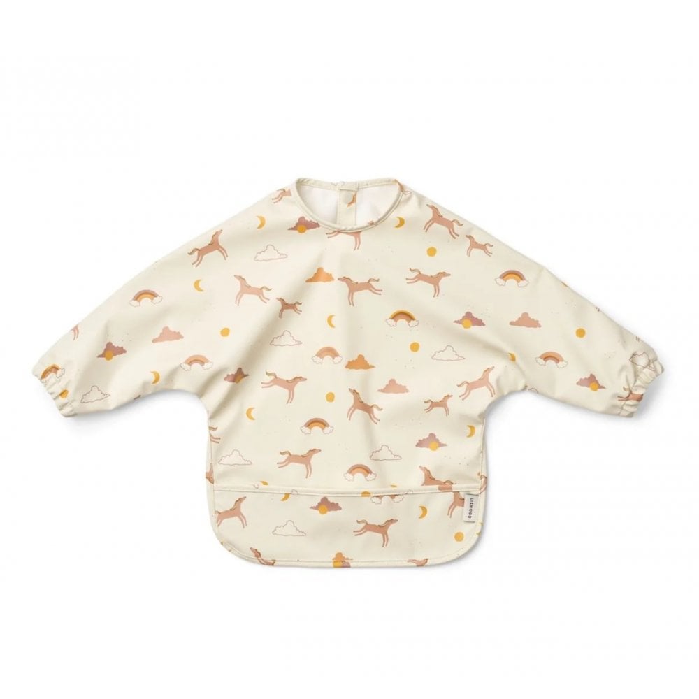 MERLE PRINTED CAPE BIB