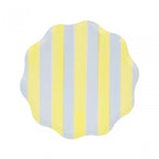 8 PASTEL STRIPE PLATES