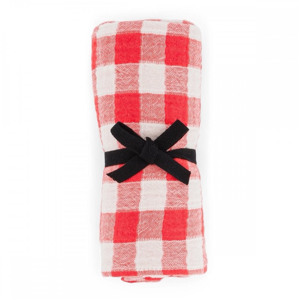 BIANCA SWADDLE - VICHY TOMATO