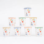 8 ANIMAL FRIENDS CUPS