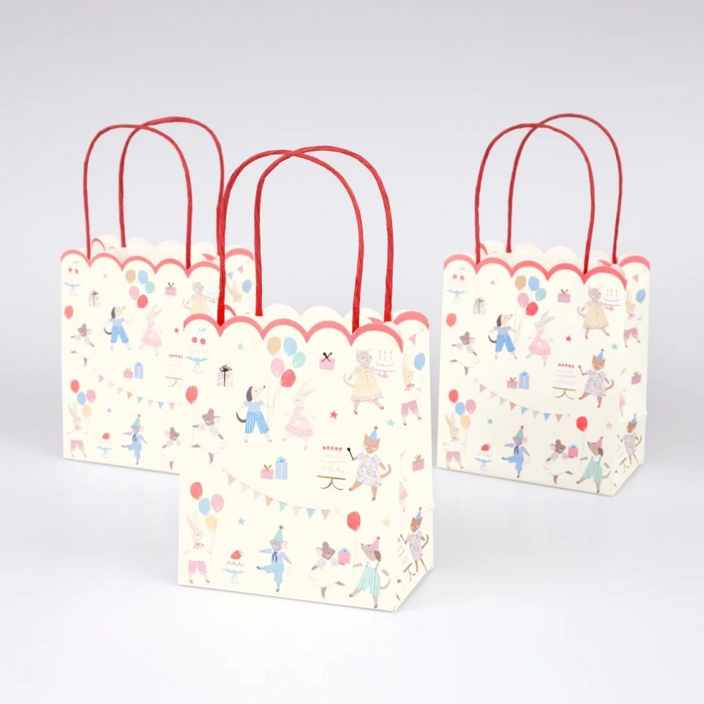 8 ANIMAL FRIENDS PARTY BAGS