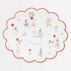 8 ANIMAL FRIENDS PLATES