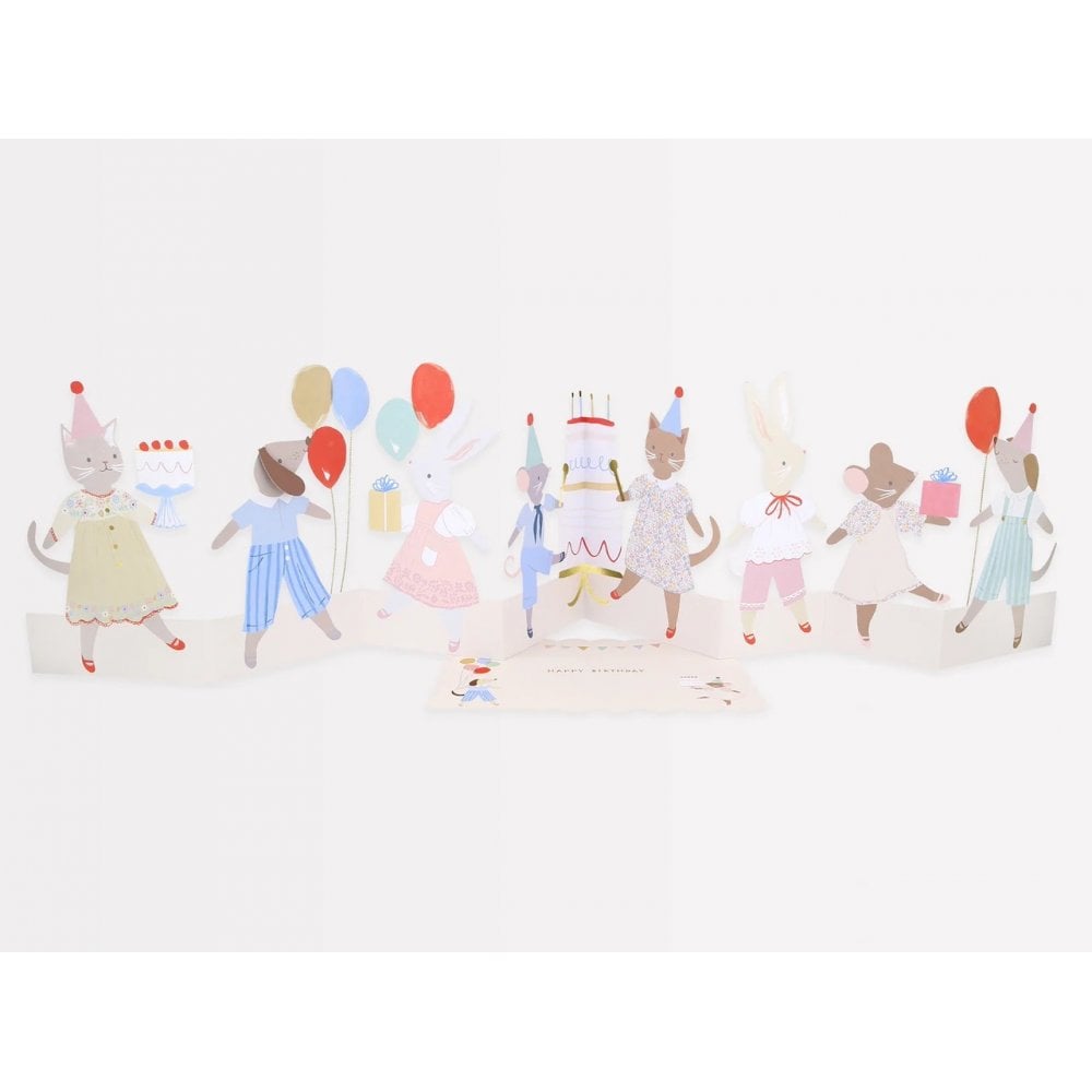 ANIMAL FRIENDS BIRTHDAY CARD