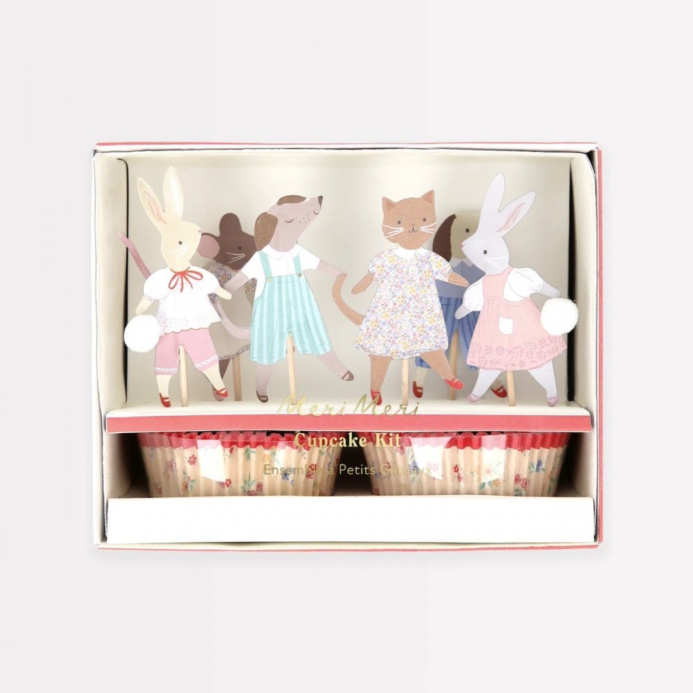ANIMAL FRIENDS CUPCAKE KIT