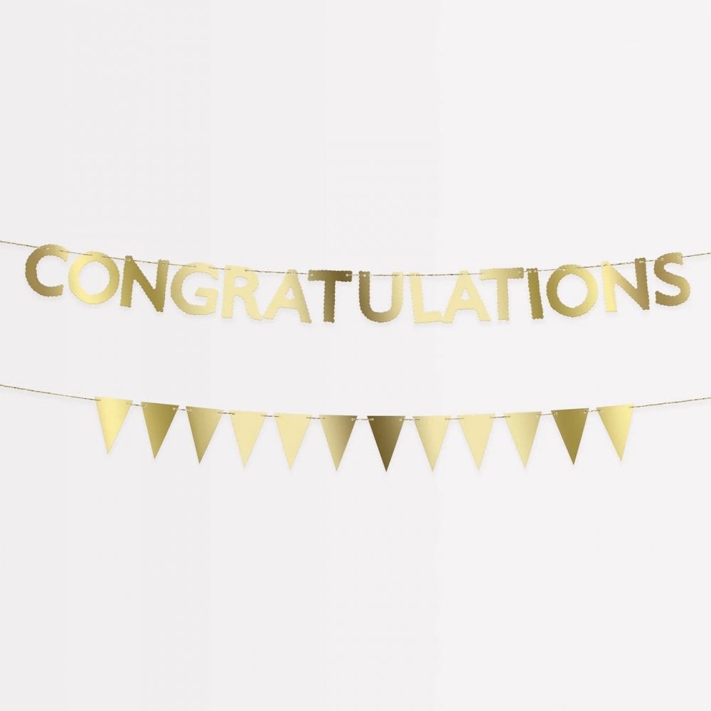 HAPPY CONGRATULATIONS MINI MATCHBOX GARLANDS