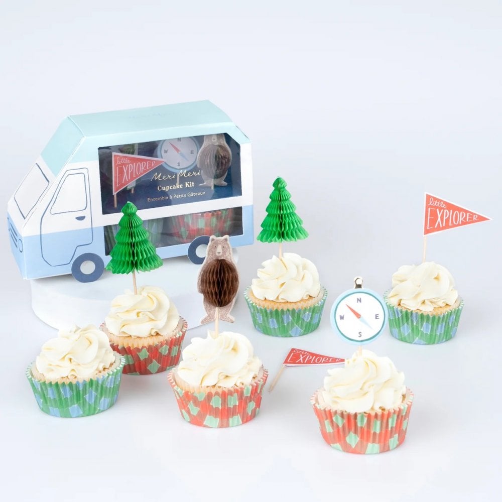 CAMPING ADVENTURE CUPCAKE KIT