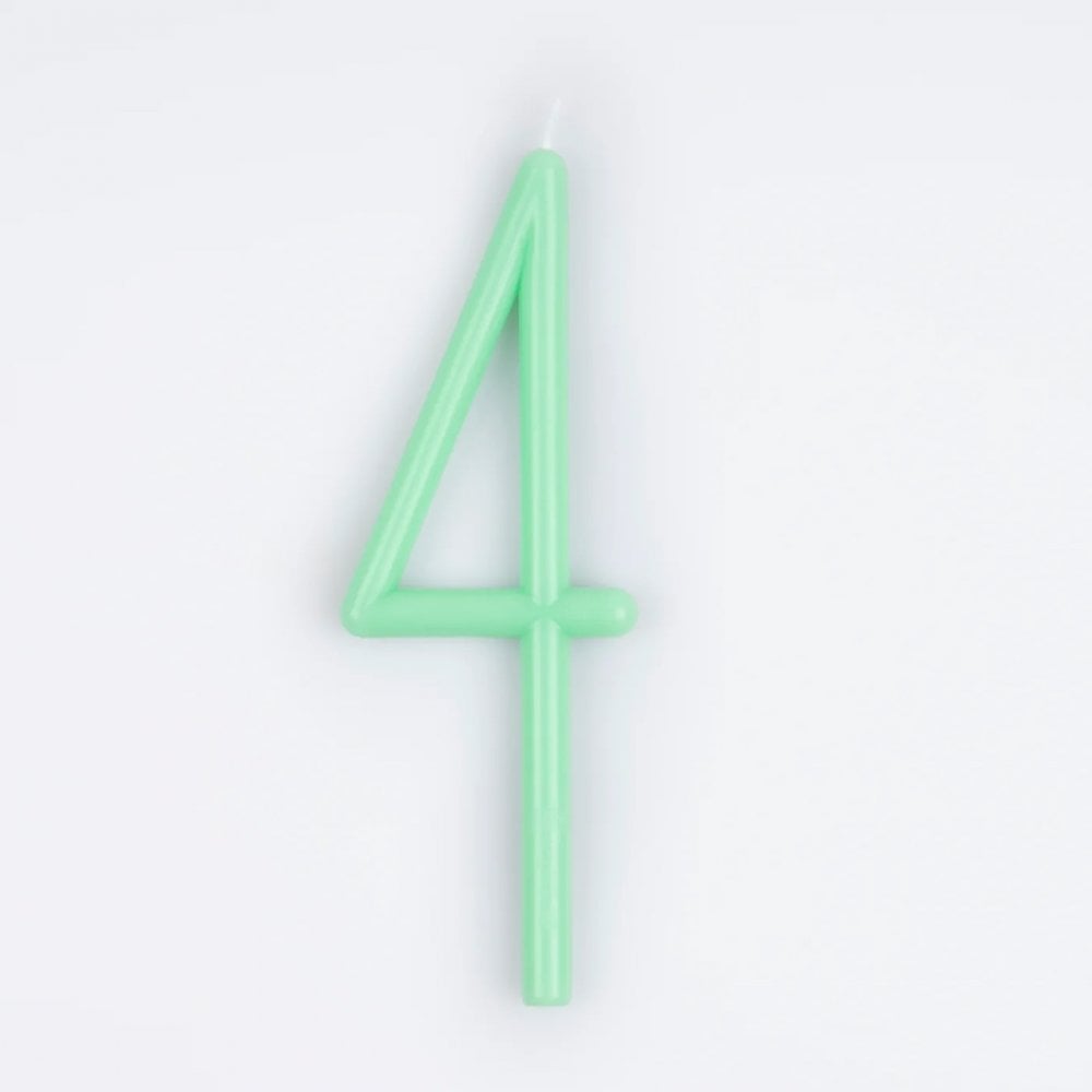 SLIM NUMBER CANDLE