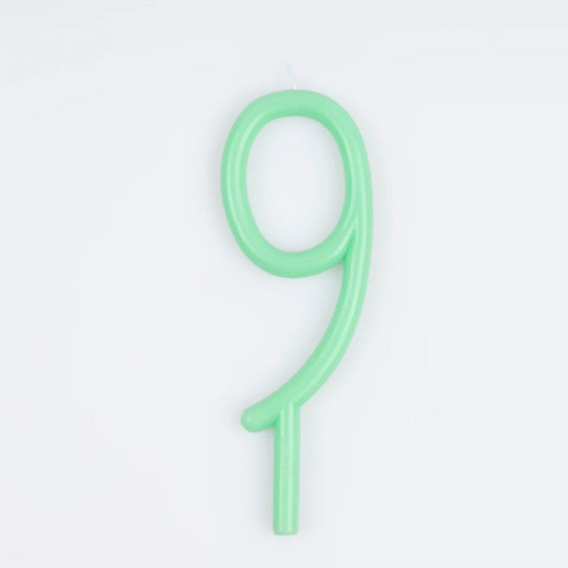 SLIM NUMBER CANDLE - 9