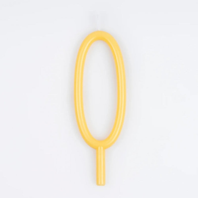 SLIM NUMBER CANDLE - Zero