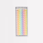 16 PASTEL PATTERNED CANDLES