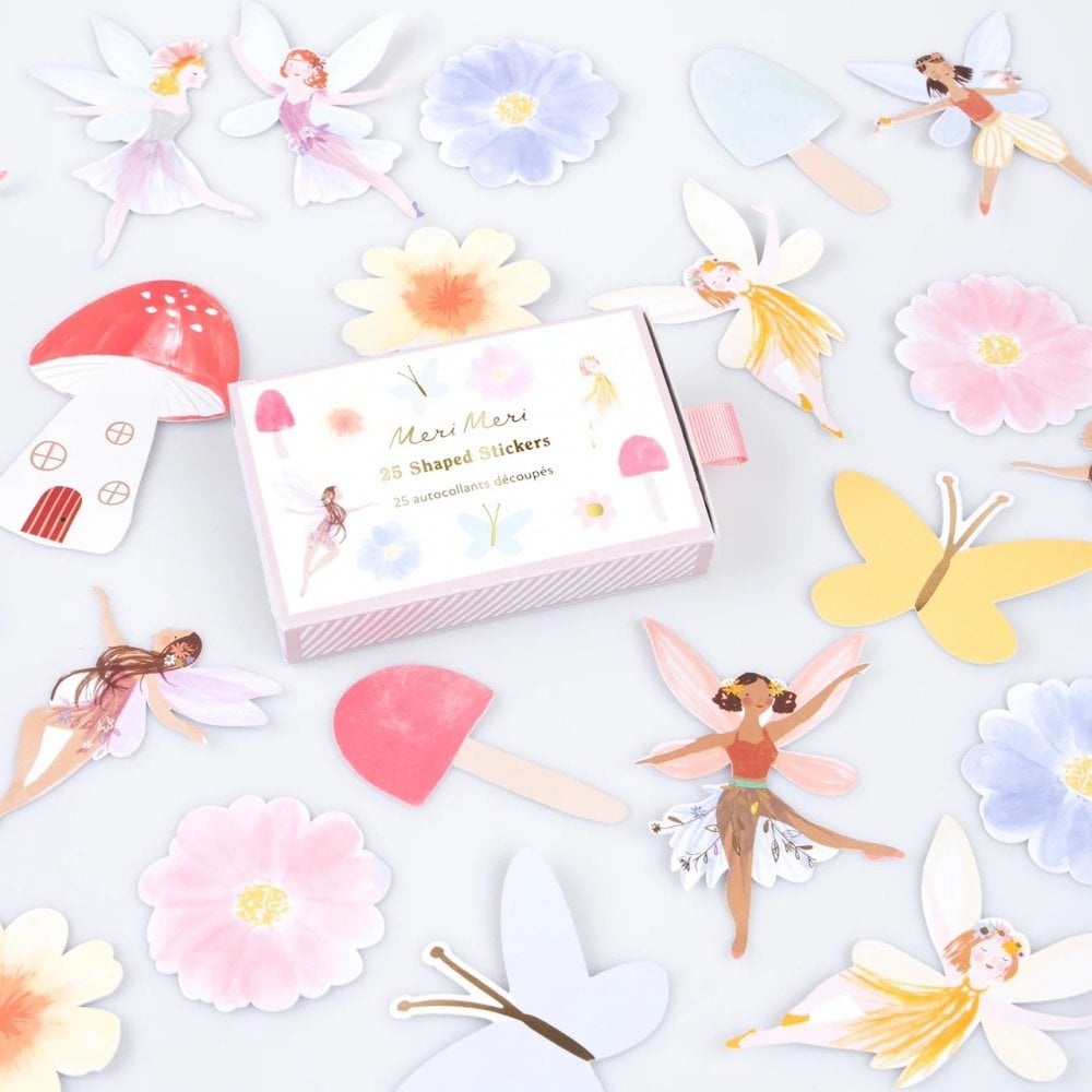 FAIRY SHAPED MATCHBOX STICKERS