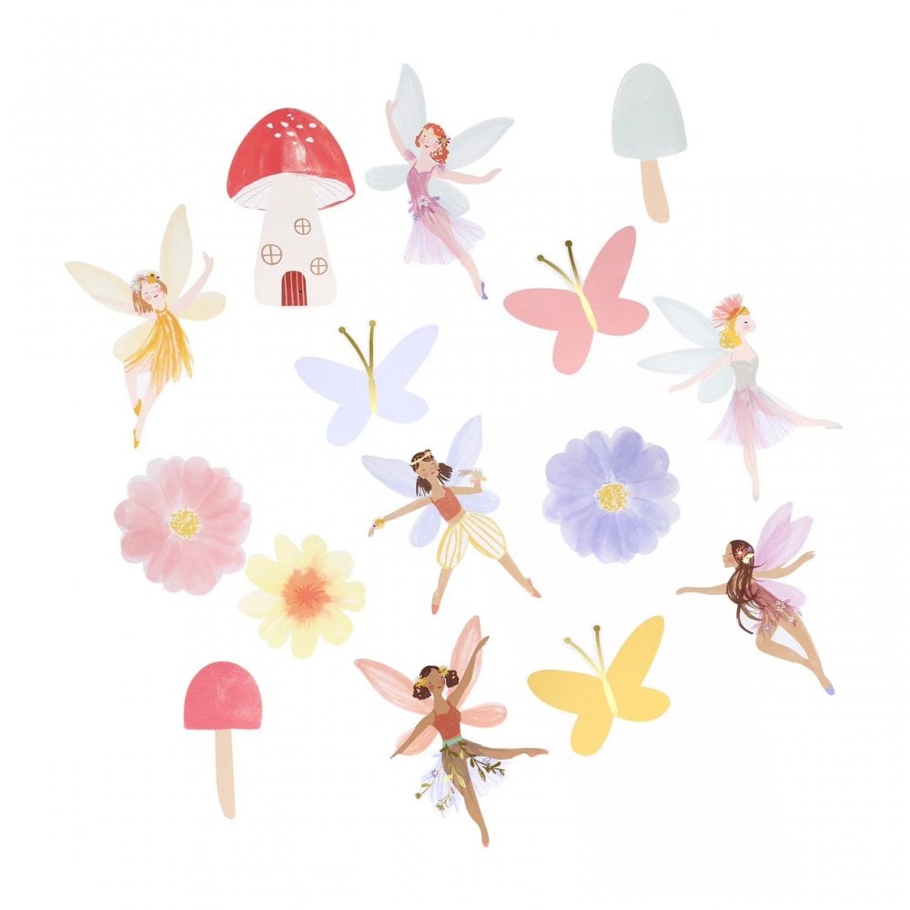FAIRY SHAPED MATCHBOX STICKERS