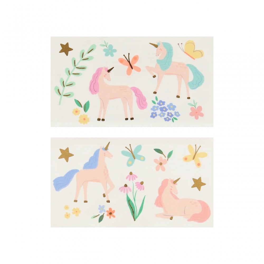 UNICORN TEMPORARY TATTOOS