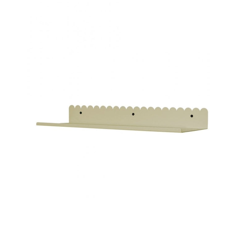 STEEL WALL SHELF - LARGE - Green Tea