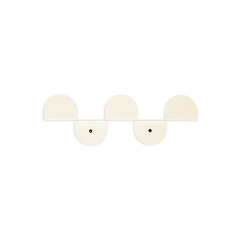 STEEL WALL COAT RACK - Ivory