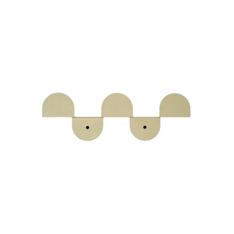 STEEL WALL COAT RACK - Green Tea