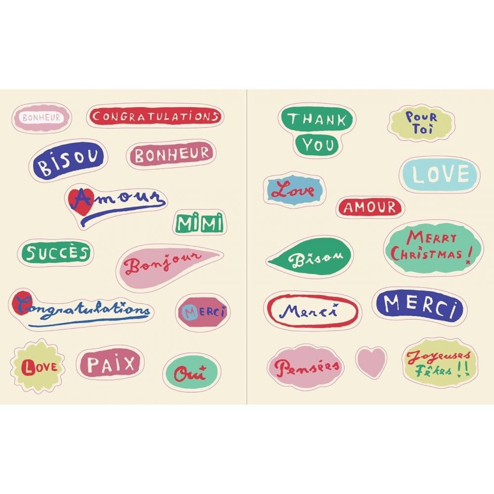 NATHALIE LÉTÉ STICKER BOOK