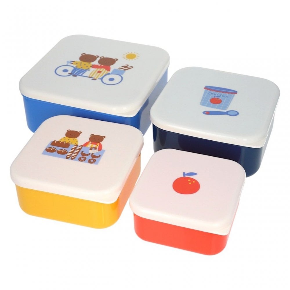 4 LUNCH BOXES - PETIT DEJ