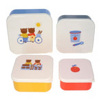 4 LUNCH BOXES - PETIT DEJ