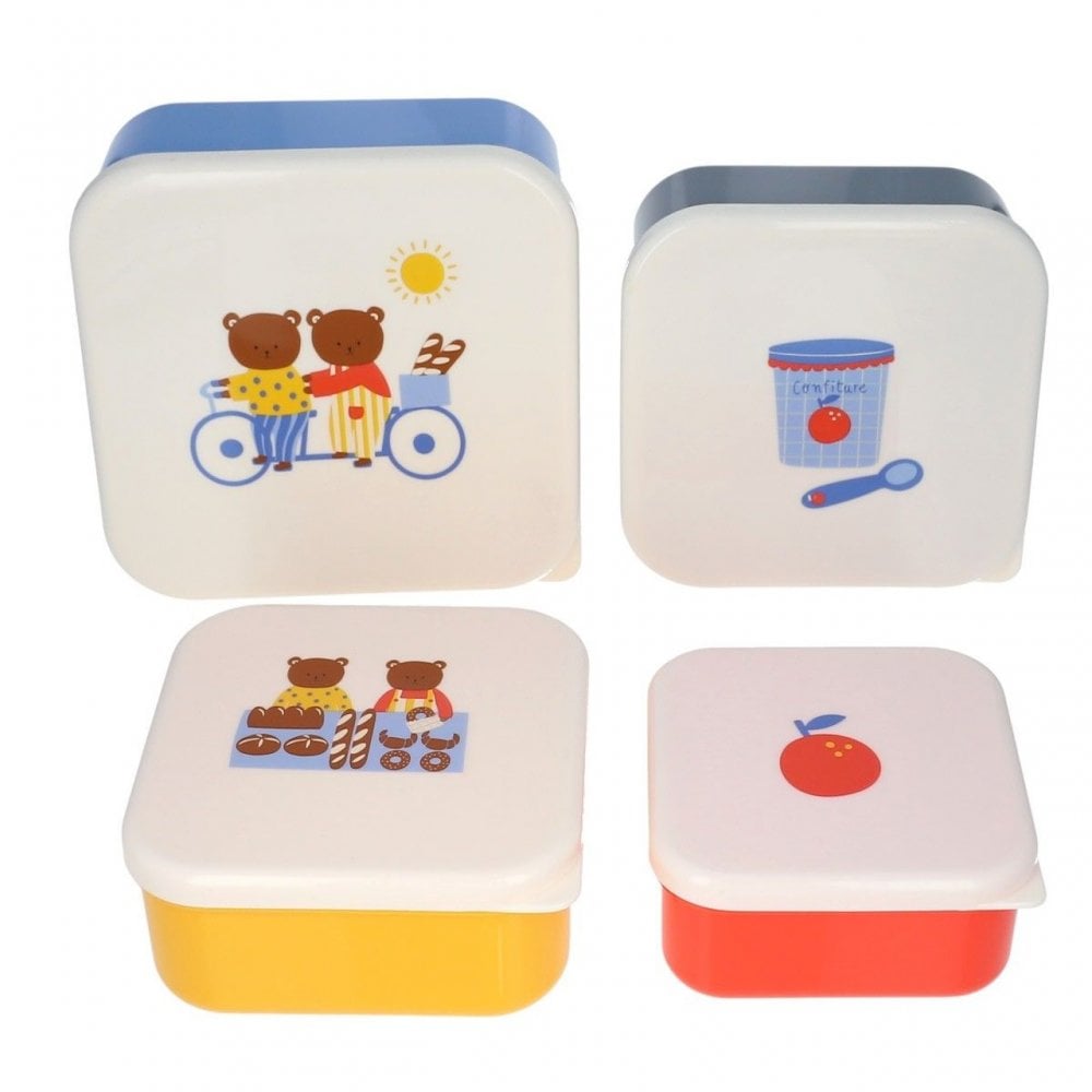 4 LUNCH BOXES - PETIT DEJ