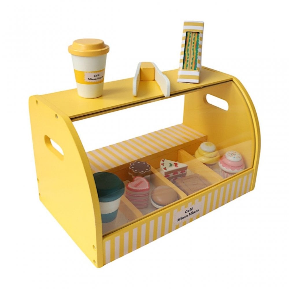 WOODEN TOY CAFE STAND