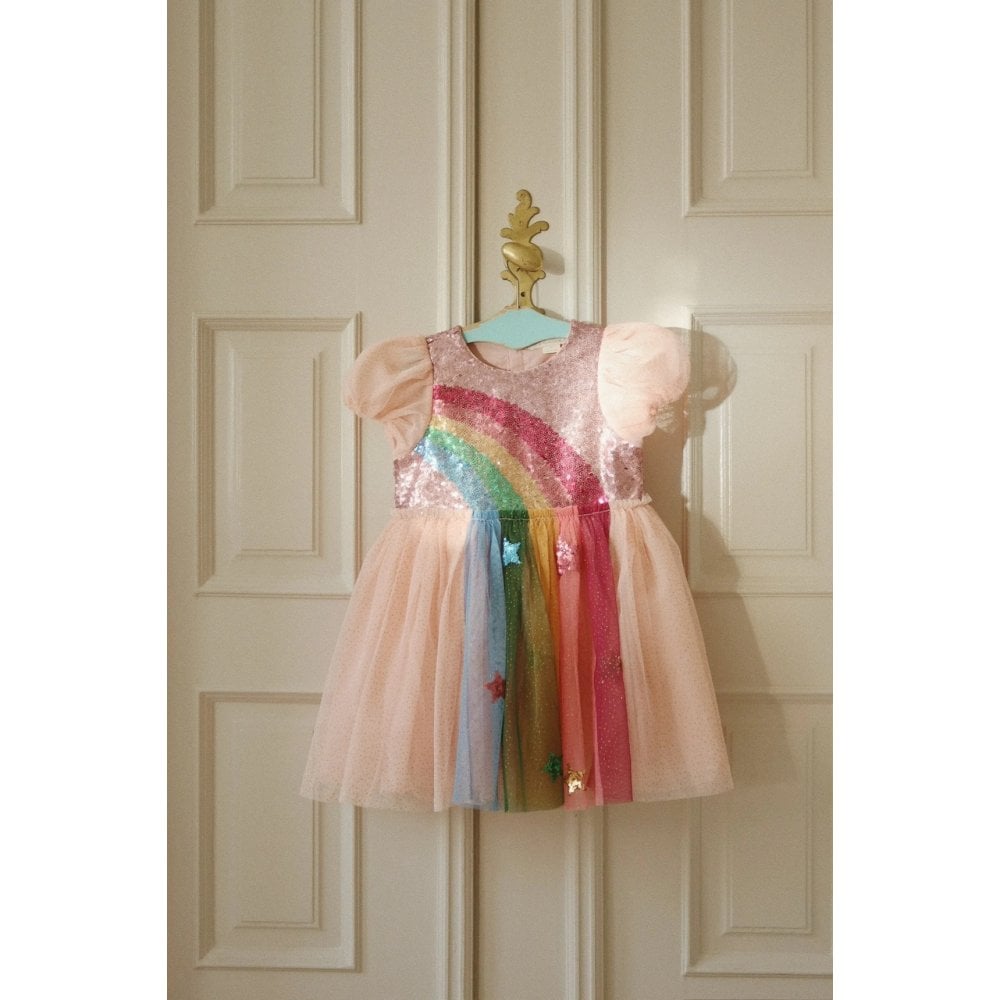 ODETTE RAINBOW DRESS