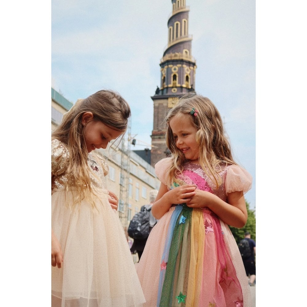 ODETTE RAINBOW DRESS