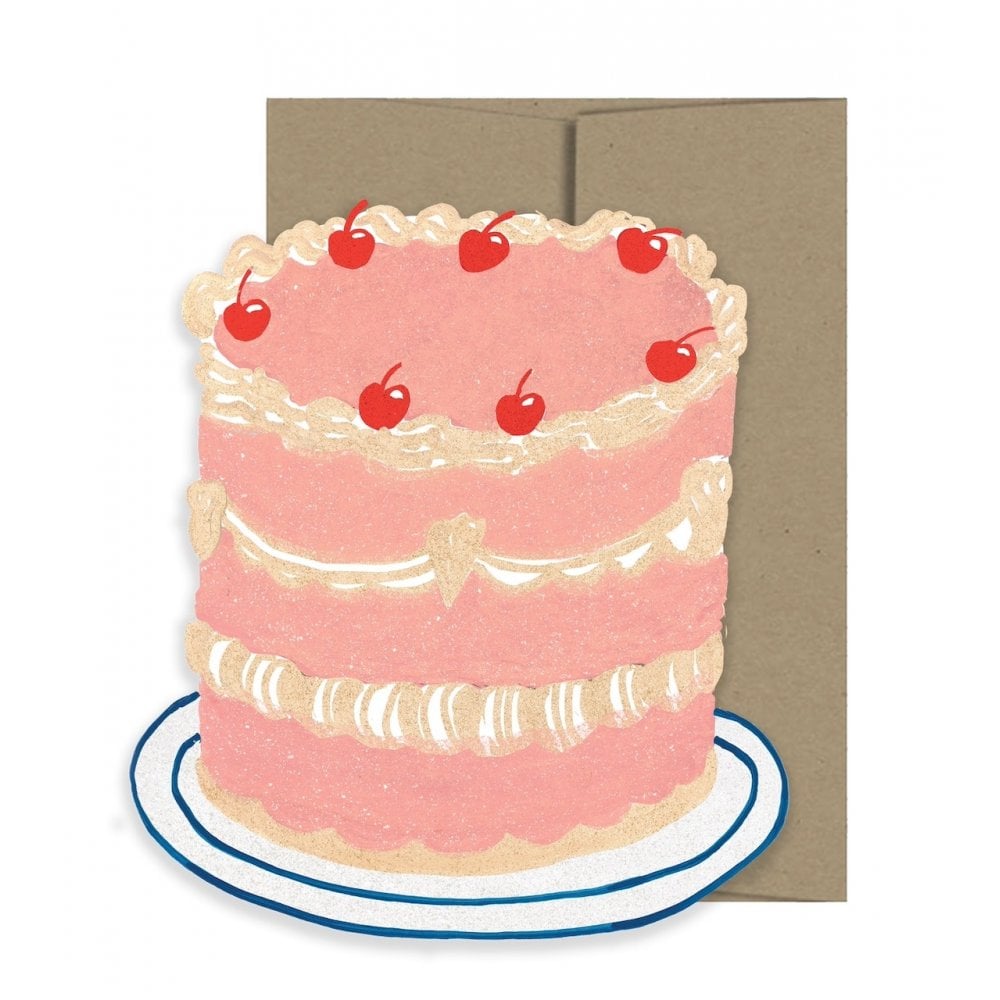 PARTY CAKE - DIE CUT CARD