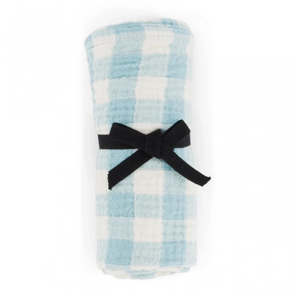 BIANCA SWADDLE - VICHY BLUE