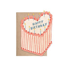 MINI CARD - HEART BIRTHDAY CAKE