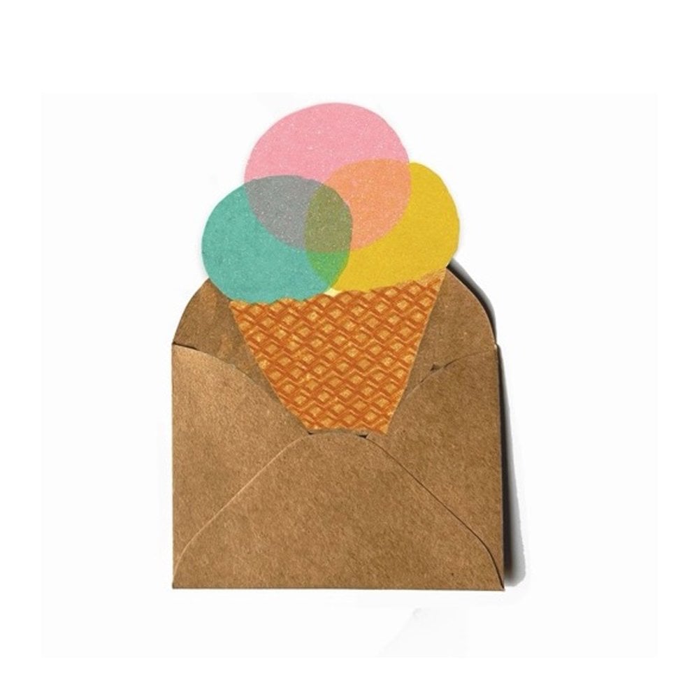 MINI CARD - ICE CREAM