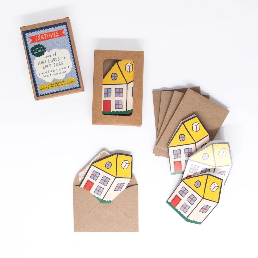 6 MINI CARDS - COSY HOME