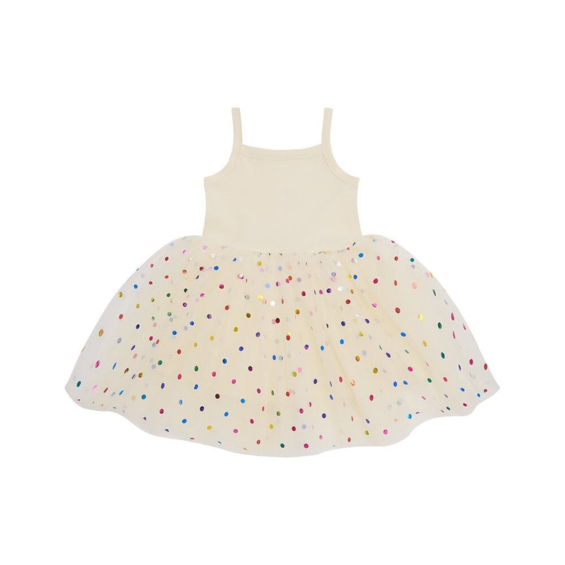 SPOT DRESS - Vanilla