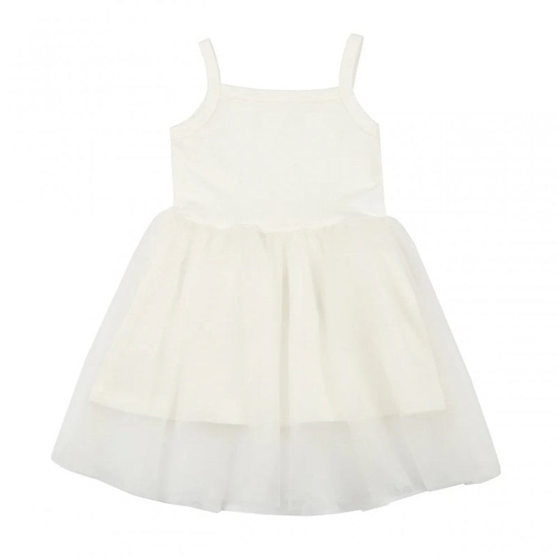 EVERYDAY'S A PARTY DRESS - Bunnytail White