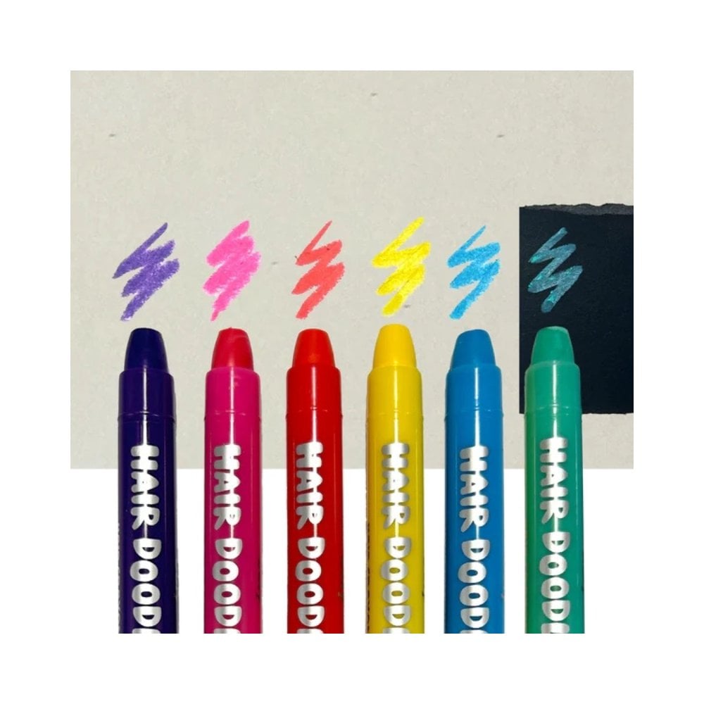 HAIR DOODLERS - 6 HAIR CRAYONS