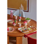 MELAMINE BOWL - PINK HAPPY FOREST