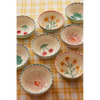 CERAMIC BOWL WITH HAND PAINTED