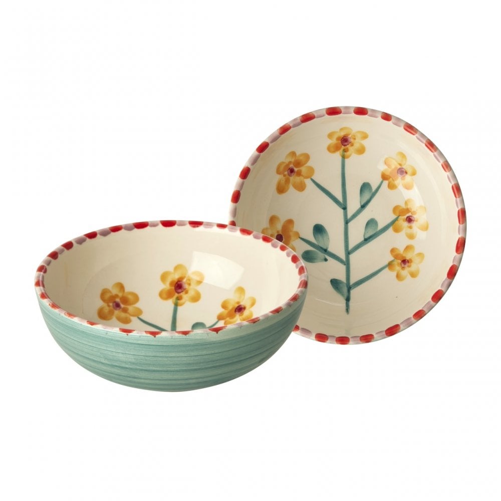 CERAMIC BOWL WITH HAND PAINTED