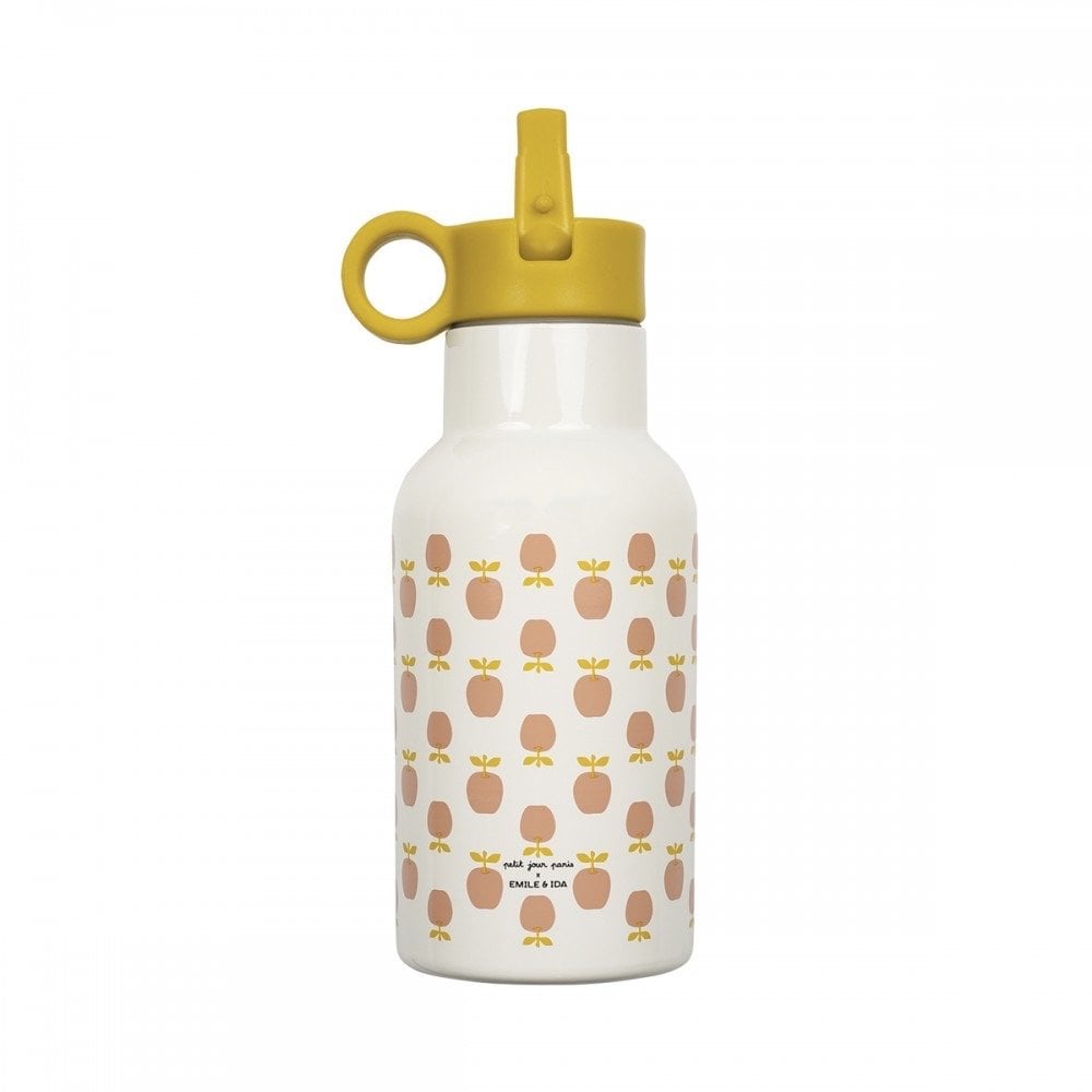 INSULATED WATER BOTTLE 350ml - APPLES