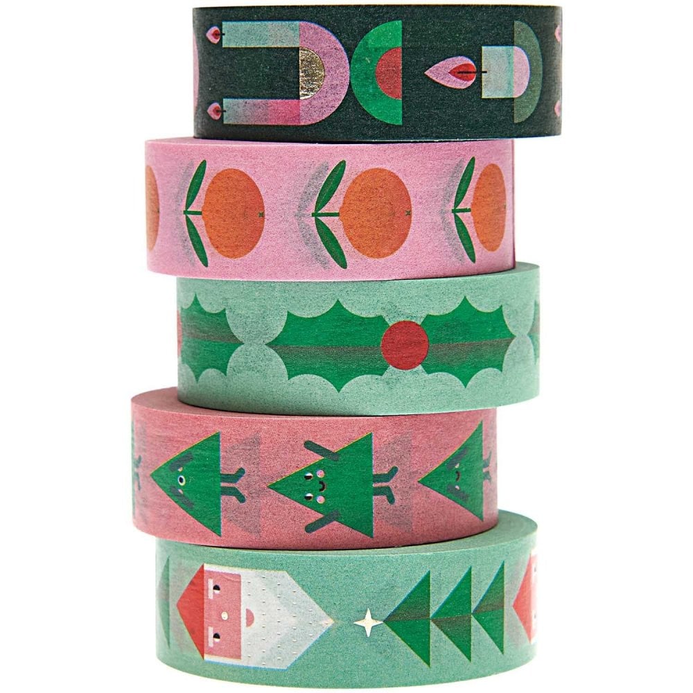 WASHI PAPER TAPE SET - CHRISTMAS