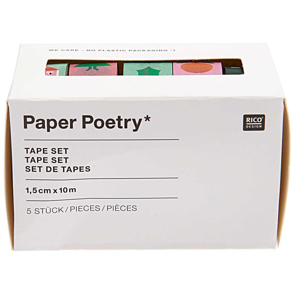 WASHI PAPER TAPE SET - CHRISTMAS
