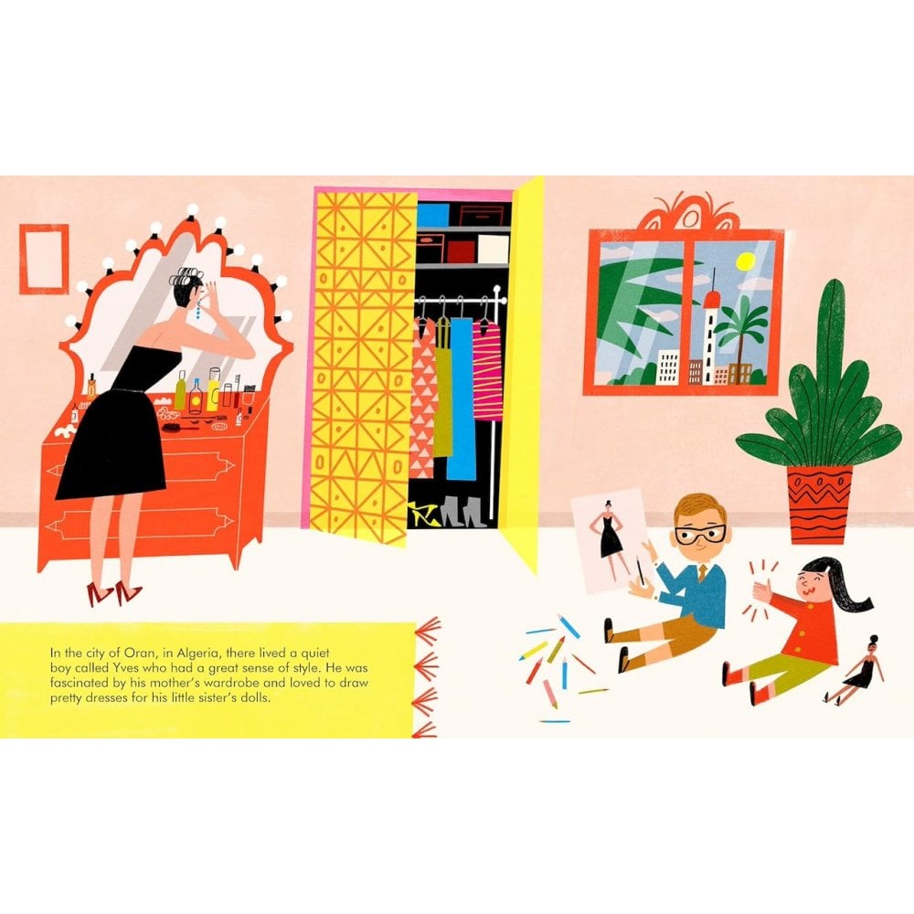 LITTLE PEOPLE BIG DREAMS BOOK - YVES SAINT LAURENT