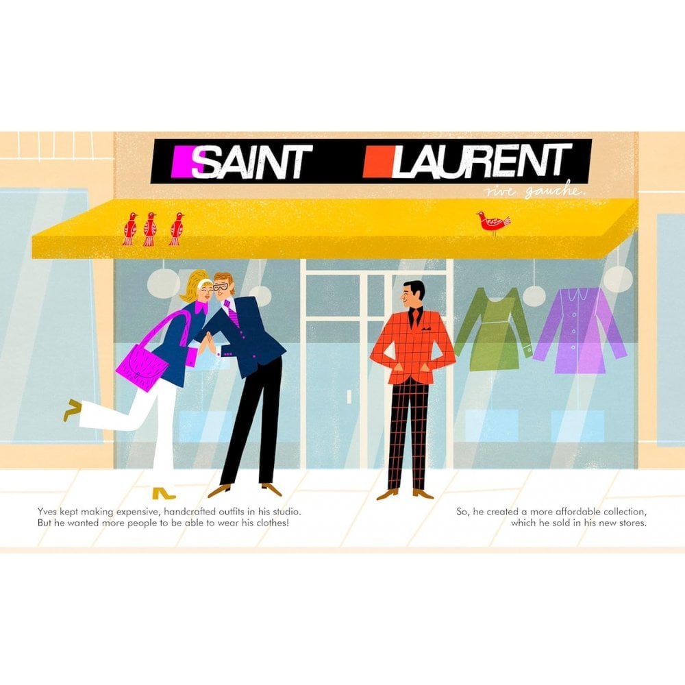 LITTLE PEOPLE BIG DREAMS BOOK - YVES SAINT LAURENT