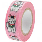 WASHI PAPER TAPE - WAVING CAT