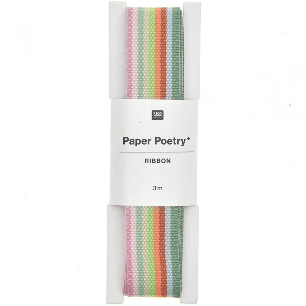 RIBBON - MULTICOLOUR STRIPE