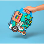 SUPER COLOURING + STICKER BOOK
